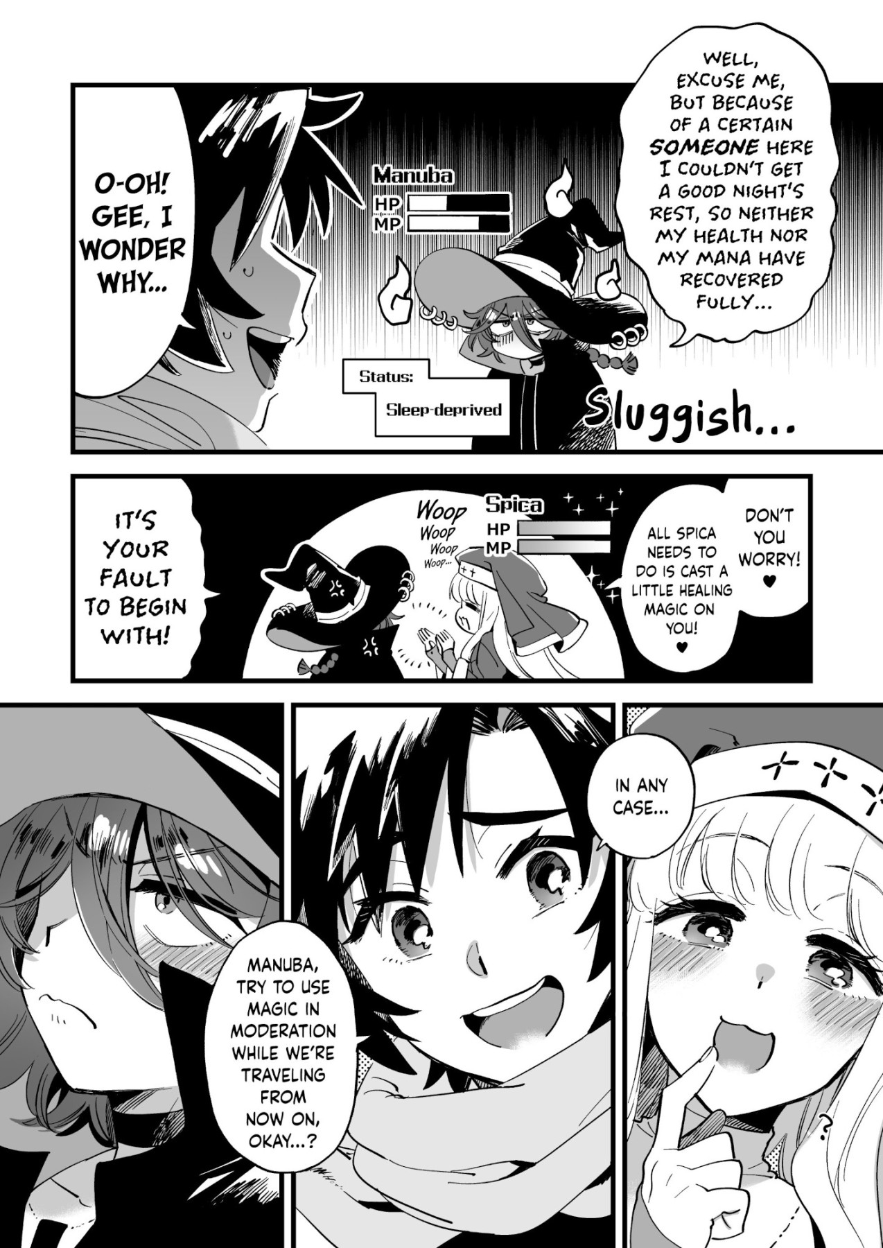 Hentai Manga Comic-Party of Female Adventurers Fuck a Lot At The Inn Once Nighttime Comes-Read-110